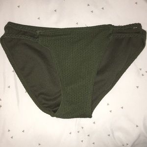 Forest green bikini bottoms